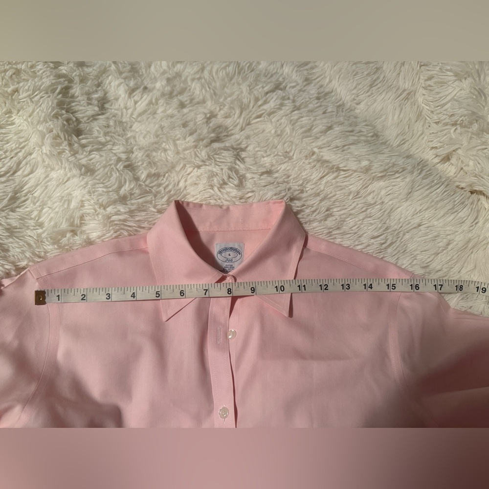NWOT Brooks Brothers Cotton Button Down Shirt - Picture 6 of 11